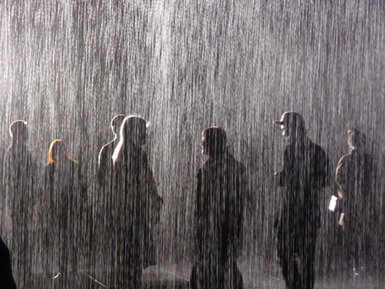 Rain Room at the Barbican: Rain, Rain, don't go away