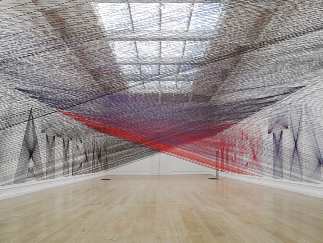 Spinning Yarn: Pae White: Too Much Night, Again at the South London Gallery